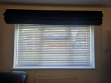 Faux Wood Blind Frost White (50mm Slat) Made to Measure