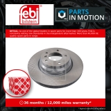 2x Brake Discs Pair Vented Front 330mm 24469 Febi Set 34116764645 34116854999