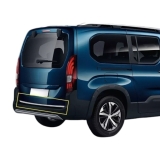 Trunk Moulding Tailgate Strip for Peugeot Partner 2019-2024 onwards Stainless Steel