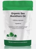 Sea Buckthorn Oil 1000mg Organic Capsules  – Natural Skin & Wellness Support