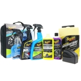 Meguiar’s Deluxe Car Care Kit V2 – Complete Cleaning Kit with Storage Bag –