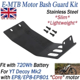 For YT Decoy Mk2 with EP8/EP8-EP801 “Core” E-MTB Motor Bash Guard Kit w/ Screws