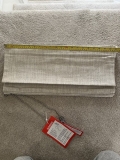 Blinds2Go Roman Blind blackout | Wilton Natural Weave | W54cm x H109cm | BNWT