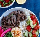 Homemade Lebanese Beef Shawarma Bowls