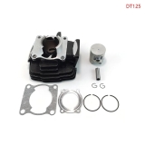 66mm Motorcycle Cylinder Piston Kit For YAMAHA DT175 DT125 Equipment Parts