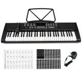 61 Keys Teaching Electronic Keyboard Digital Music Instrument Piano & Microphone
