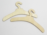 Wooden Hangers for Doll Clothes Rail Rack – Various Sizes – For Doll Accessories