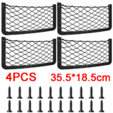 4x Large Storage Elastic Net Campervan Caravan Motorhome Organiser Mesh Holder
