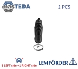 33960 01 BELLOWS STEERING RACK BOOT PAIR SET LEMFÖRDER 2PCS FOR FORD FIESTA VI