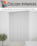 Complete Ready To Go Polaris Neutrals Vertical Blind Wand Control Operation 3.5″