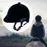 Horse Riding Helmet Professional Adjustable Riding Cap Horse Riding Gear