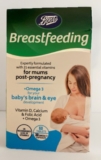 BOOTS Breastfeeding Essential Vitamins + Omega 3 – 30 Day Supply 90 Tablet Boxed