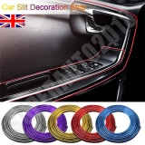 5M DIY Car Interior Decor Decoration Moulding Trim Strip Line Accessorie UK