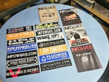 INFOWARS Magazines Complete VOL. 3   Issues 1,2 3, and 14  Bumberstickers