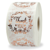 THANK YOU Stickers – Labels For Supporting My Small Business 1.5 INCH – UK