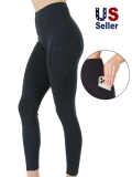 Women’s High Waist Yoga Leggings with Two Side Pockets Sports Legging Pants