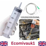 500cc Car Oil Fluid Extractor Fluid Syringe Pump Manual Suction Transfer Filling