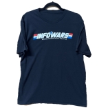 Info Wars Alex Jones G.I. Joe Style T-Shirt INFOWARS GI JOE