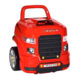 HOMCOM Kids Truck Engine Toy Set w/ Horn, Light, Car Key for 3-5 Years Old Red