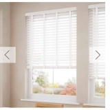 Brand new blinds never used – white wood with tape – Blind2go