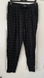 Matalan patterned tapered leg trousers size 16