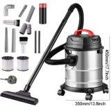 2000W Vacuum Cleaner Wet and Dry Bagless 20L Cylinder Powerful Compact Cleaning