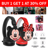 Over Ear Child Stereo Earphone Headphones Bluetooth Wireless Kids Headset Gifts