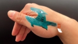 Penn State electronic tattoo tracks ECG and controls robotic hand