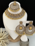 Indian Jewellery Set Necklace Tikka Earrings Indian Bridal set Choker Set