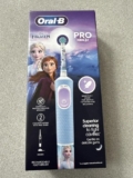 Oral B Toothbrush Pro Kids 3+ Disney Frozen Rechargeable Electric Dental Circle