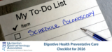 Digestive Health Preventative Care Checklist for 2026