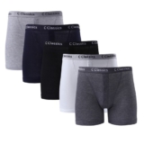 3/6 Pack Men’s Boxer Shorts Soft Cotton Button Fly Underwear Underpants Trunks