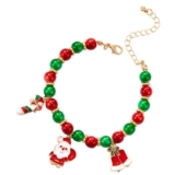 Christmas Bracelets for Women Girls Adjustable Wrist Jewelry Child