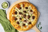 Meatball & Pickle Pizza: A Flavor Explosion