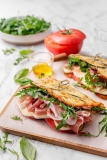 Low Carb Italian Zucchini Deli Wraps – Prosciutto & Mozzarella