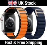 Nylon Strap for Apple Watch Ultra 2 Series 9 8 7 6 SE 5 4 3  44mm 45mm 49mm Band