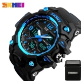 SKMEI Men Sport Watches Big Case Calendar Multifunction Digital Wristwatch BOXED