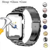 Metal iWatch Strap Band+Case For Apple Watch Series 10 9 8 7 6 5 4 3 2 1 Ultra