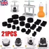 21PCS Watch Back Press Tool Kit with Fitting Dies Watch Case Repair Tool Kit