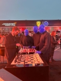 Formula One Drivers And Fans Play Chess In Las Vegas