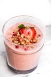Strawberry Cheesecake Smoothie (High-Protein Smoothie)