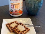 Pumpkin Spice Protein Waffles | Keto Pumpkin Spice Waffles Recipe