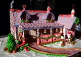 What the world needs now…. Is LOVE! Gingerbread house 2007