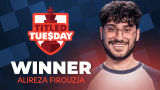 On-Fire Firouzja Finishes First In September 22 Titled Tuesday