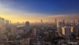 Another day, another morning sun rises over the horizon