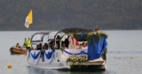 Pope Leo XIV takes part in historic Marian procession on Lake Albano at papal summer house