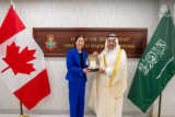 Saudi defense official discusses military ties with Canadian counterpart