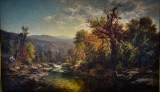 James McDougal Hart – A Stream in the Adirondacks, 1859 at Walters Art Museum Baltimore MD