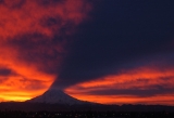 shadow of Mt. Rainier