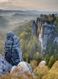 Sandstone Morning (HDR, Saxon Switzerland, Germany)